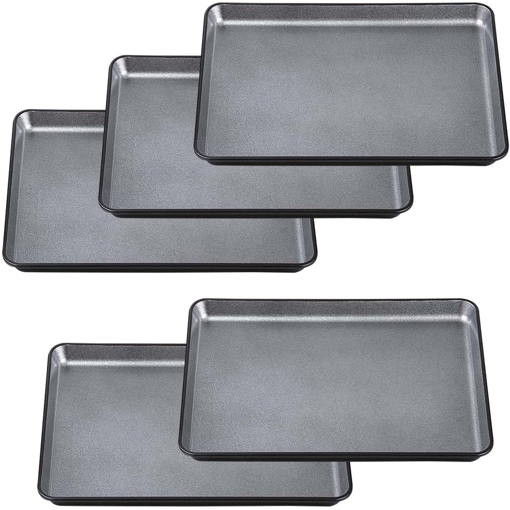 [Amazon.co.jp Exclusive] Fukui Craft Tabletop Tray and Bon Non-Slip Treatment, Made in Japan, Sengoku Chotebon, Ginashiji Tenkuro Shak0 (5 Pieces)