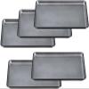 [Amazon.co.jp Exclusive] Fukui Craft Tabletop Tray and Bon Non-Slip Treatment, Made in Japan, Sengoku Chotebon, Ginashiji Tenkuro Shak0 (5 Pieces) view 1