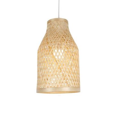 Bamboo Weaving Southeast Asia Creative Handmade Rural Chinese Bamboo Cage Tea House Restaurant Chinese Rattan (Color : C)