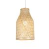 Bamboo Weaving Southeast Asia Creative Handmade Rural Chinese Bamboo Cage Tea House Restaurant Chinese Rattan (Color : C) view 1