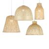 Bamboo Weaving Southeast Asia Creative Handmade Rural Chinese Bamboo Cage Tea House Restaurant Chinese Rattan (Color : C) view 2