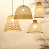 Bamboo Weaving Southeast Asia Creative Handmade Rural Chinese Bamboo Cage Tea House Restaurant Chinese Rattan (Color : C) view 4