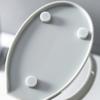 BDPP Soap Tray Soap Dish draining soap Holder Free Perforated soap Tray Cute Creative Leaf soapbox Household Bathroom Decoration Accessories for Showers, bathrooms and Kitchens (Size : A) view 3