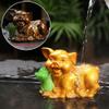 XIALON 9.5cm Color Changing Tea Pet Lucky Pig Tea Table Tea Play Creative Kung Fu Tea Set view 2