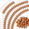 Yinkin 90 Pack Football Keychains for Party Favors, Mini Football Stress Ball Keychain for Boys and Girls School Carnival Reward Gift Sport Theme Party Goodie Bag Fillers, Brown,1.18 Inches view 1