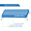 3 Inch Mattress Topper Cover Full (Only Cover) Cooling Rayon Zippered Cover for Mattress Topper with Adjustable Straps for Latex Memory Foam Mattress Cover view 4