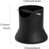 Blacklight Espresso Knock Box, Coffee Knock Box Espresso Dump Bin,Vertical Coffee Grounds Container with Removable Knock Bar, for Coffee Shop view 2