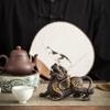 XIALON 16.5cm Purple Sand Pixiu Tea Pet Ornaments Decorations Kung Fu Tea Ceremony Tea Play view 3