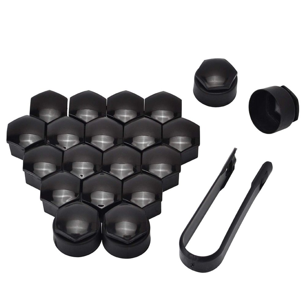 JINYISI 20 Pieces 17 mm /19 mm/ 21 mm Wheel nut Bolt Head caps,for SEAT Leon