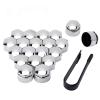 JINYISI 20 Pieces 17 mm /19 mm/ 21 mm Wheel nut Bolt Head caps,for SEAT Leon view 3