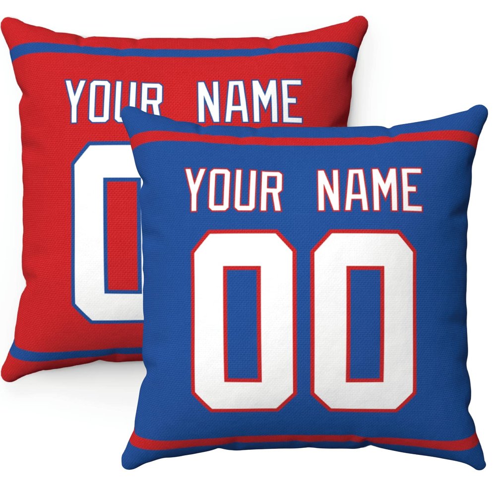 ANTKING Kansas Throw Pillow Custom Any Name and Number for Men Women Boy Gift