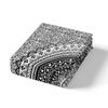 Black and White Mandala Bedding Set Twin Size for Kids Boys Bedroom,Hippie Mandala Bed Duvet Cover Set,Psychedelic Comforter Cover Art Bohemian Decor 2 Pcs 1 Duvet Cover with 1 Pillowcase No Comforter view 4