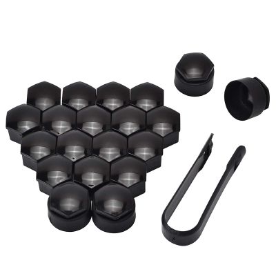 JINYISI 20 Pieces 17 mm /19 mm/ 21 mm Wheel nut Bolt Head caps,for Nissan Qashqai