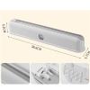LINFFSTR Reusable Dispenser with Slide Cutter Plastic Wrap Cutter Adjustable Plastic Tin Foil Paper Cling Cutter Kitchen Cling Film Dispenser Easy to Use (Color : Gray) view 2