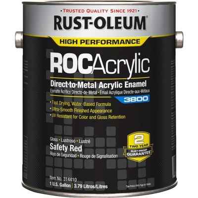 3800 Safety Red GLOSS 1 GALLON