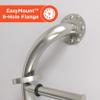 HEALTHCRAFT Plus Toilet Paper Holder & Grab Bar 14.3" - Brushed Stainless view 4