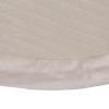 HGTV Home Collection Quilted Velvet Tree Skirt, Ivory, 60in view 3