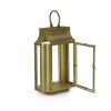 HGTV Home Collection Slim Lantern, Christmas Themed Home Decor, Small, Gold, 18 in view 3