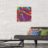 Trends International Marvel Doctor Strange in the Multiverse of Madness - Neon Wall Poster, 22.4L x 14.7W, Premium Poster & Mount Bundle view 2