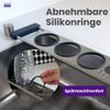 Sanni Shoo Drip.it+ | Stainless Steel Sink Caddy | 3-Bottle Holder with Silicone Rings | Sodastream Aqua Fizz Compatible | Drainer & Organizer view 4