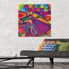 Trends International Marvel Doctor Strange in the Multiverse of Madness - Neon Wall Poster, 34L x 22.4W, Premium Poster & Mount Bundle view 2