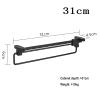 Adjustable Pull Out Clothes Rails, Wardrobe Extender for Clothes, Scarves, Ties and Pants, Non-Slip, Durable, Space Saving Wardrobe Storage Rack (Size: 50.5cm/19.8in) (Size : 31cm/12.2in) view 2