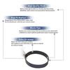 Replacement Part for Bissell 3200 Upright Style 8,14 Vacuum Cleaner Lift Off Belt 4PK (Generic) # Compare to Part 18002 view 3