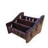 Wooden Storage Box Organizer Rack Box TV Remote Mobile Holder view 1