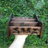 Wooden Storage Box Organizer Rack Box TV Remote Mobile Holder view 3