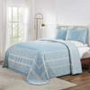 BLUENILEMILLS BNM Cotton Blend Vintage Medallion Bedspread Set - Luxurious Quilt, All-Season Comfort, Machine Washable, Twin, Aqua view 1