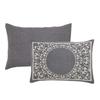 BLUENILEMILLS BNM Cotton Blend Vintage Medallion Bedspread Set - Luxurious Quilt, All-Season Comfort, Machine Washable, Twin, Denim Blue view 3