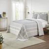 BLUENILEMILLS BNM Cotton Blend Vintage Medallion Bedspread Set - Luxurious Quilt, All-Season Comfort, Machine Washable, Twin, Slate Blue view 1