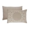 BLUENILEMILLS BNM Cotton Blend Vintage Medallion Bedspread Set - Luxurious Quilt, All-Season Comfort, Machine Washable, Full, Taupe view 3