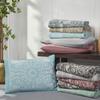 BLUENILEMILLS BNM Cotton Blend Vintage Medallion Bedspread Set - Luxurious Quilt, All-Season Comfort, Machine Washable, Queen, Berry Red view 4