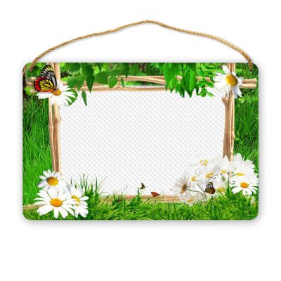 PPFINE Personalized Rustic Wooden Sign Custom Hanging Plaque Home Decor for Front Door Outdoor Garden Porch House Room Name Sign Hanging Wall Art Wooden Plaque Decor for Gifts Ideas