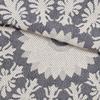 BLUENILEMILLS BNM Cotton Blend, Matching Pillow Shams, Light Weight Blanket, Classic Medallion Bedspread Set, Twin, Denim Blue view 2