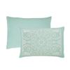 BLUENILEMILLS BNM Cotton Blend Vintage Medallion Bedspread Set - Luxurious Quilt, All-Season Comfort, Machine Washable, Full, Turquoise view 3