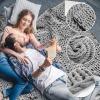 BAILR Chunky Knit Blanket Throw 5979inch, Cozy Throw Blankets, Crochet Knitted Blanket for Bed, Couch, Sofa, Chair and Snuggles (B 150200cm) view 4