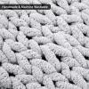 Chunky Knit Blanket 7979inch, Super Soft Chunky Knit Throw Blanket for Bed, for Couch, Sofa, Bed (A 200200cm) view 2