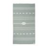 Sand Cloud Turkish Beach Towel - Sand Free - 100% Organic Turkish Cotton Yarn - Quick Dry Towel for Beach, Picnic Blanket or Throw - As Seen on Shark Tank - Santa Fe (Green) view 1