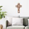 Spring Pet Products Blessed Cross Ornate Metal Wall Art Copper / 12" view 1