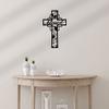 Spring Pet Products Blessed Cross Ornate Metal Wall Art Copper / 12" view 4