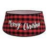 ZHENYANG CAREG 30 Inch Christmas Tree Skirt Black White Plaid Base Collar Around Xmas Decor 77UD (Color : 3, Tree Skirt Diameter : 30.31in) view 1