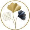 3pcs Leaf Sculpture Leaf Metal Wall Art Wall Hanging Decor for Living Room Home Decor view 2