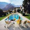 SLIM AARONS Poolside Glamour | Poolside gossip wall art gallery lustre photo, Palm Springs, picture, fine art print (11x14) view 1
