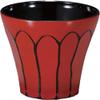 [Amazon.co.jp Exclusive] Fukui Craft Miso Soup Bowl, Heat Resistant, Made in Japan, Dishwasher Safe, Rough Carved Komachi Cup, Parent, Nukouchi Black, 1.2 inches (3.1 cm) (10 Guests) view 2