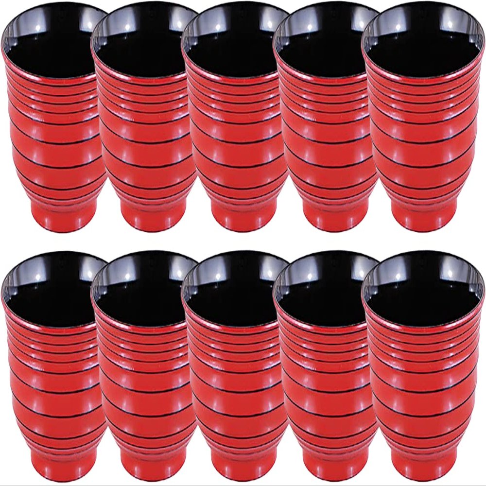 [Amazon.co.jp Exclusive] Fukui Craft Miso Soup Bowl, Heat Resistant, Made in Japan, Dishwasher Safe, Ryuizen Soup Bowl, Black Nuki Sharpener (10 Guests)