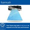 FoamRush 12-Inch Bunk (32" x 75") Gel Memory Foam RV Mattress Replacement, Medium Firm, Comfort, Pressure Relief Support, Made in USA, Travel Camper Trailer Truck, Cover Not Included view 3