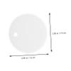 100pcs Paper Cup Covers Food-grade Protective Lids for Drinks Airtight Leakproof Beverage Covers for Beverages for Hotels and Cafes view 2