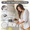 FVW Electric Lunch Box Food Heater, 3 in 1 Portable Food Warmer Lunch Box for Car & Home, Leak Proof, Lunch Heating Microwave with 304 Stainless Steel Container 1.5 L, 110V/12V/24V view 4